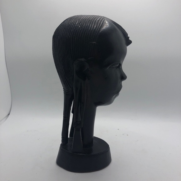 Vintage African Tribal Art - Carved Ebony - Picture 1 of 6